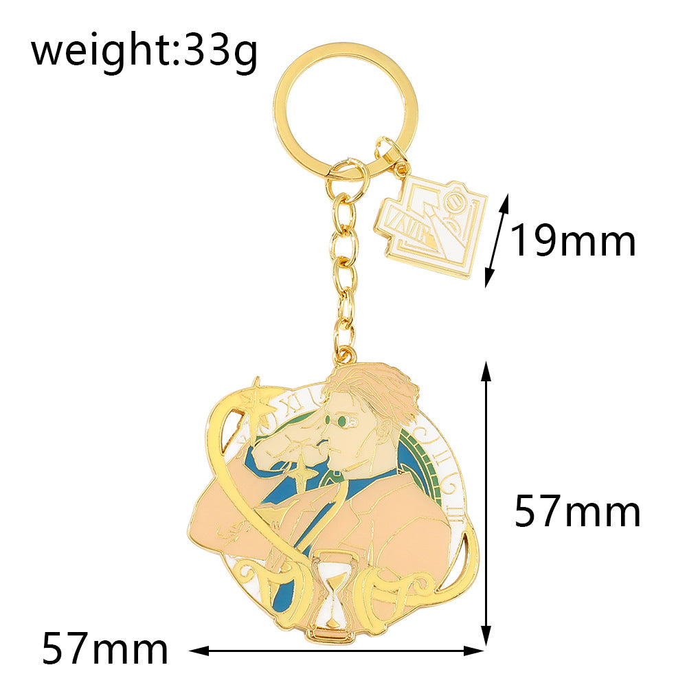 Wholesale Metal Cartoon Anime Keychain ACC-KC-Boshuo004