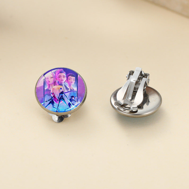 Wholesale  DIY Earrings Painless No-Ear-Piercing Ear Clips kpop