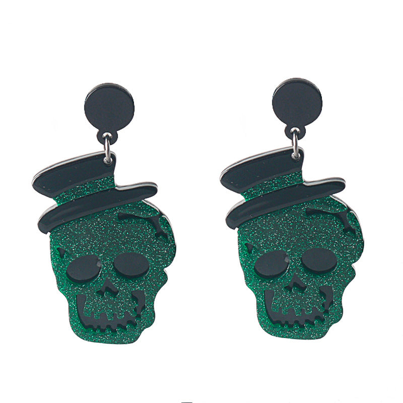 Wholesale Halloween Witch Claw Poison Bottle Earrings ACCVIP-ES-HX001