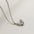 Wholesale  26 English letter necklace  titanium steel bubble smooth letter pendant clavicle chain