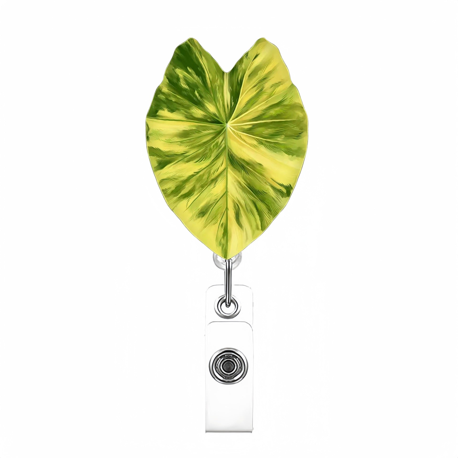 Wholesale Leaf Retractable Keychain Badge Reels