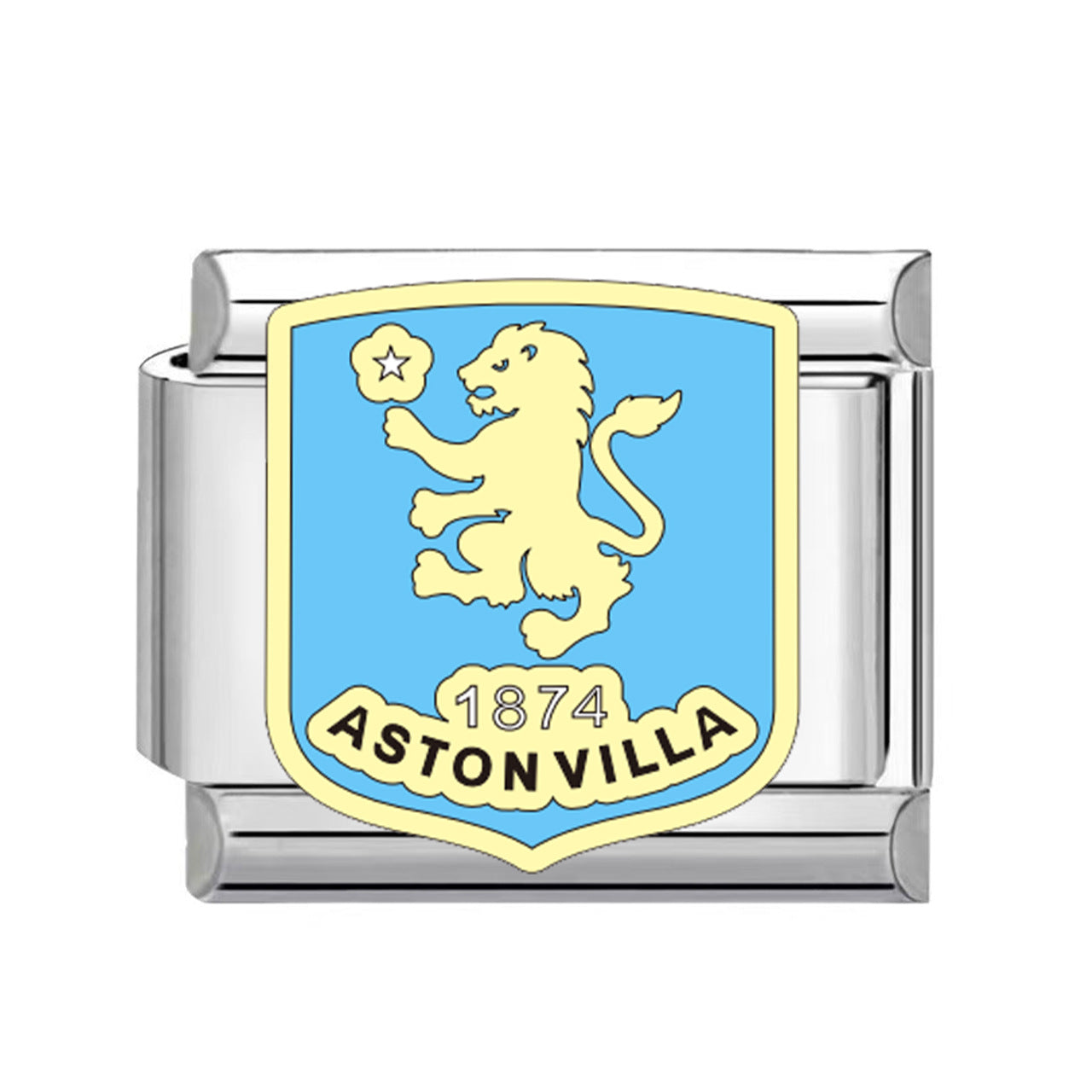 Wholesale Italian Charm Bracelet 9mm DIY Football Series   Creative Stainless Steel Composable Bracelet