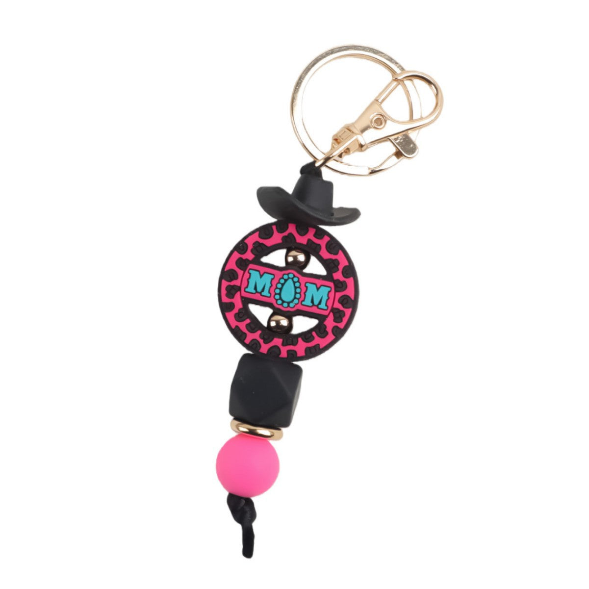Wholesale Camouflage Silicone Bead Keychain Bracelet Trendy Fashion Accessory For Keys And Bags Everyday Gift For Colleagues