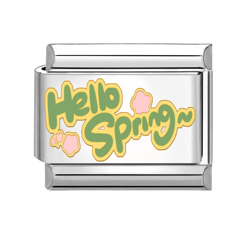 Wholesale  Italian Beaded Bracelet 9mm DIY Splicing Removable Vintage Stainless Steel Combinable Bracelet