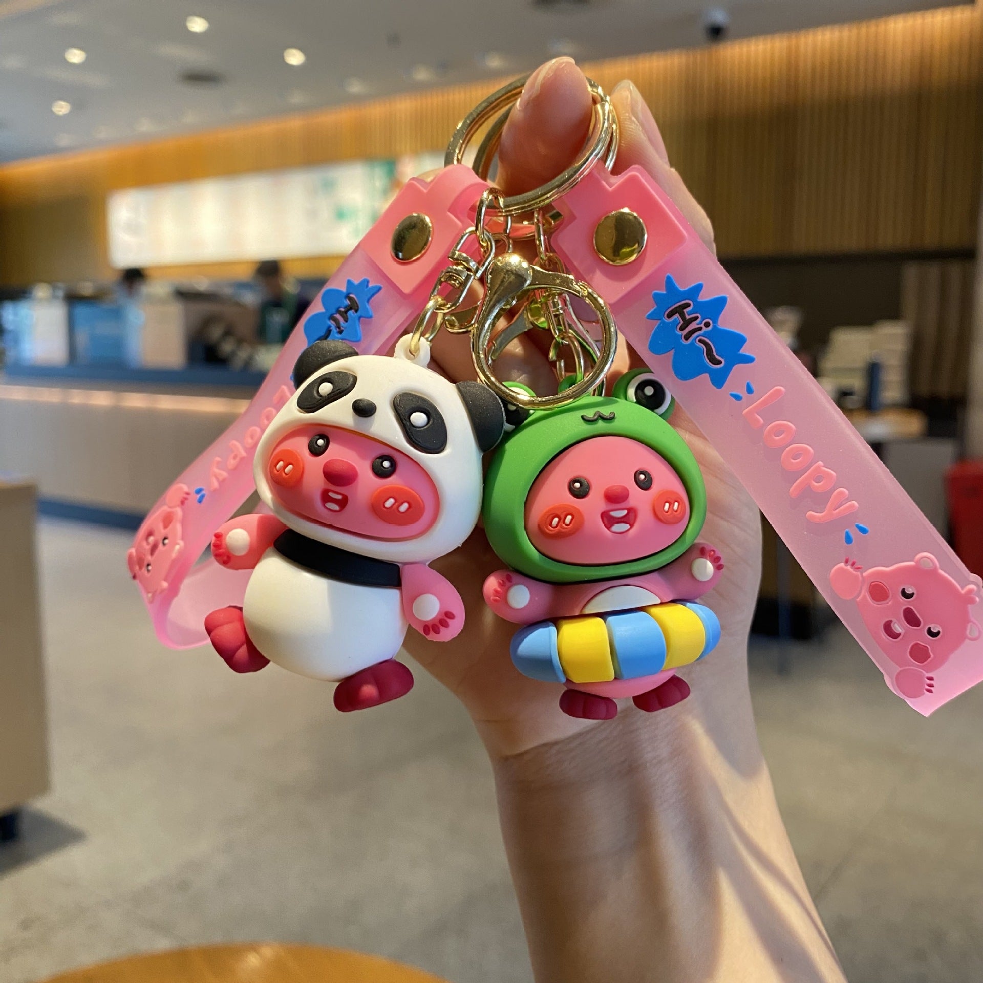 Wholesale Cartoon Cute Silicone Keychains ACC-KC-MingTian005