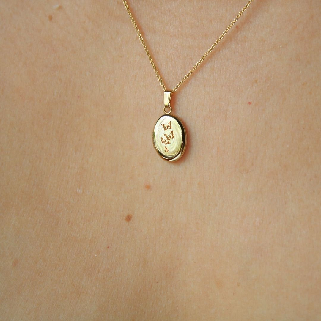 Wholesale  Valentine's Day Design Love Photo Box Pendant Necklace