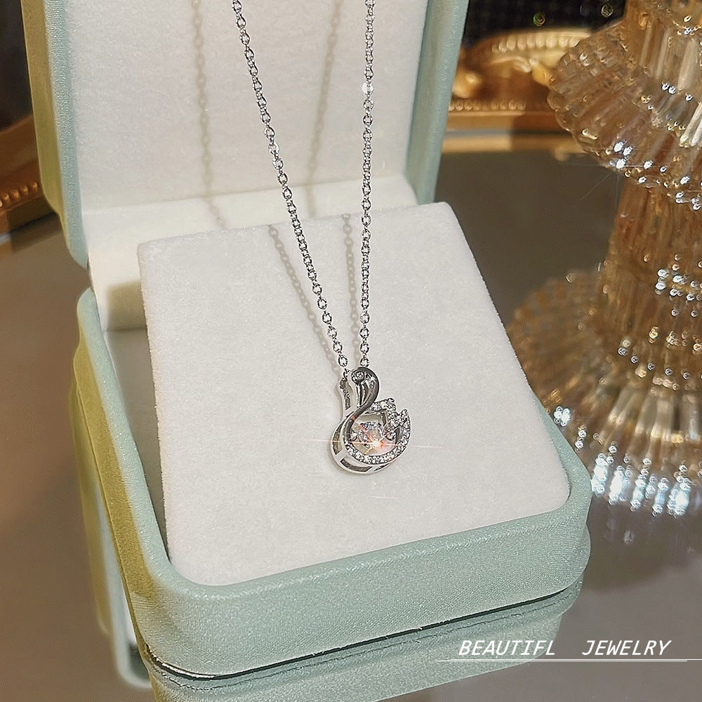 Wholesale Titanium Steel Necklace Star Clavicle Chain Choker Necklace ACC-NE-Xiyue002