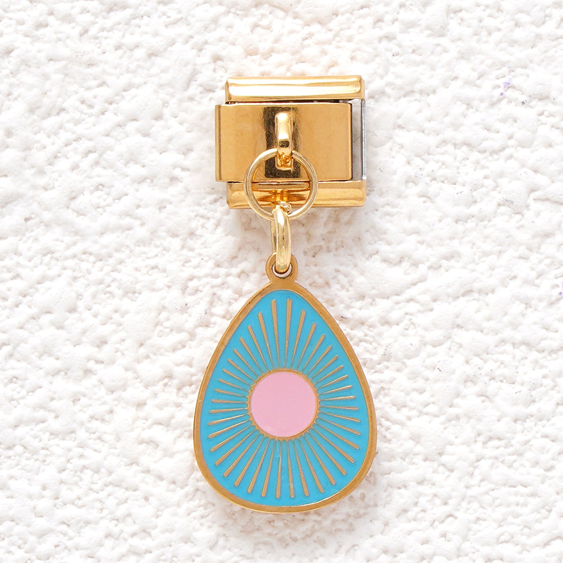 Wholesale Italian Charm Bracelet 9mm DIY Splicing Flower Series Stainless Steel Composable Bracelet