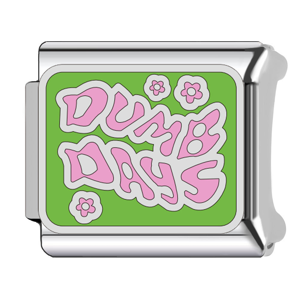 Wholesale    Italian Charm Bracelet 9mm DIY macaron-colored Creative Stainless Steel Composable Bracelet