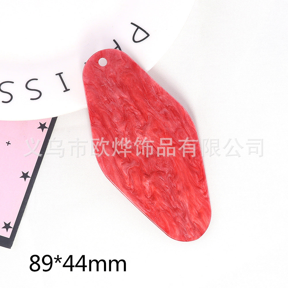 Wholesale 10PCS DIY Acrylic Letter Keychain/ Bookmark