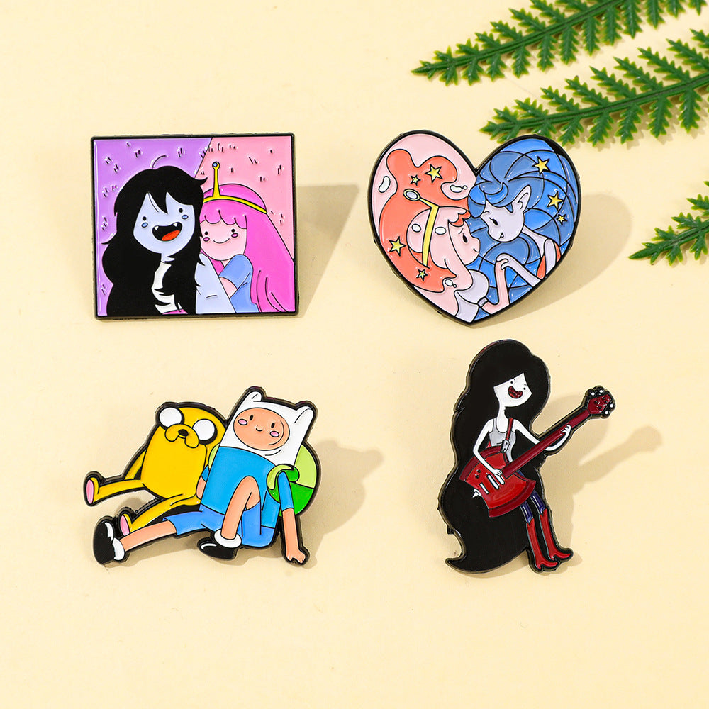 Wholesale Cute cartoon character  alloy brooches