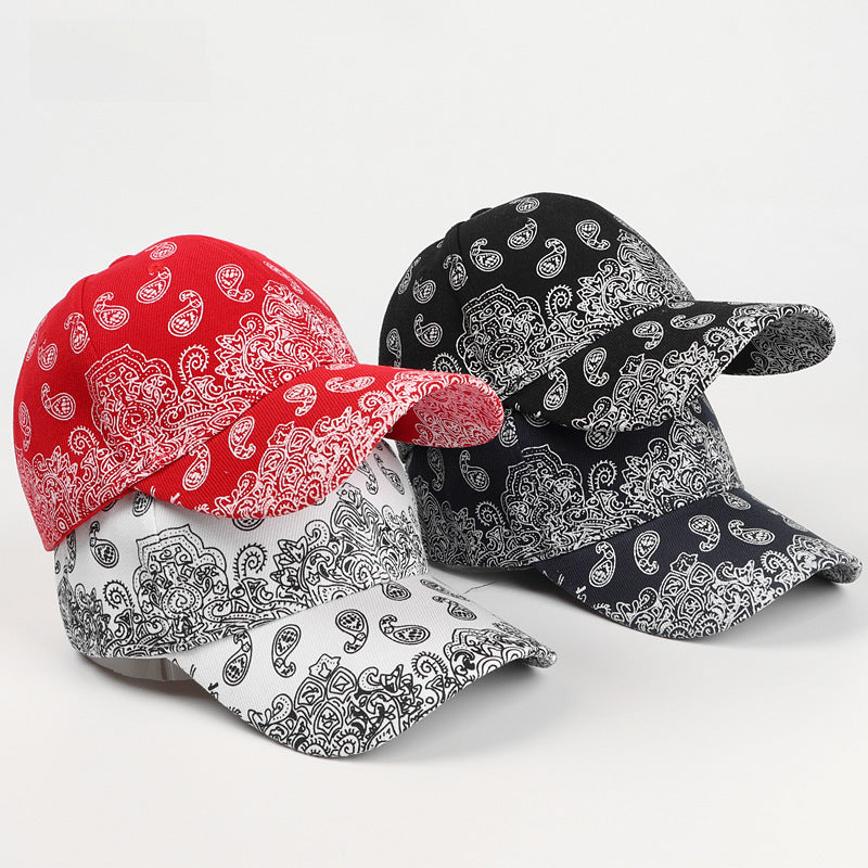 Wholesale  retro cashew flower baseball cap