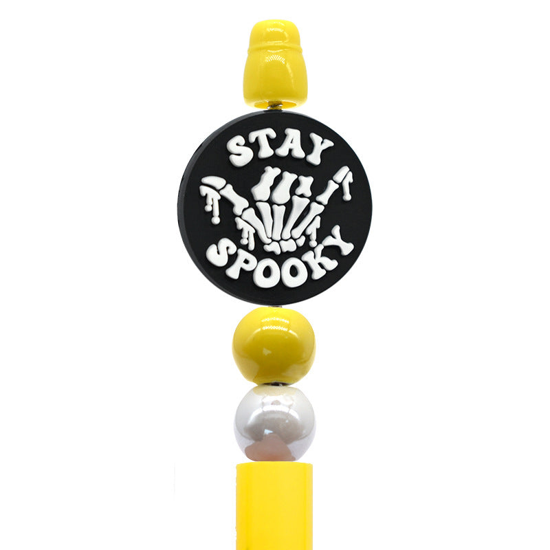 Wholesale Random 100pcs Halloween PVC Soft Focal Beads ACC-BDS-RYY005