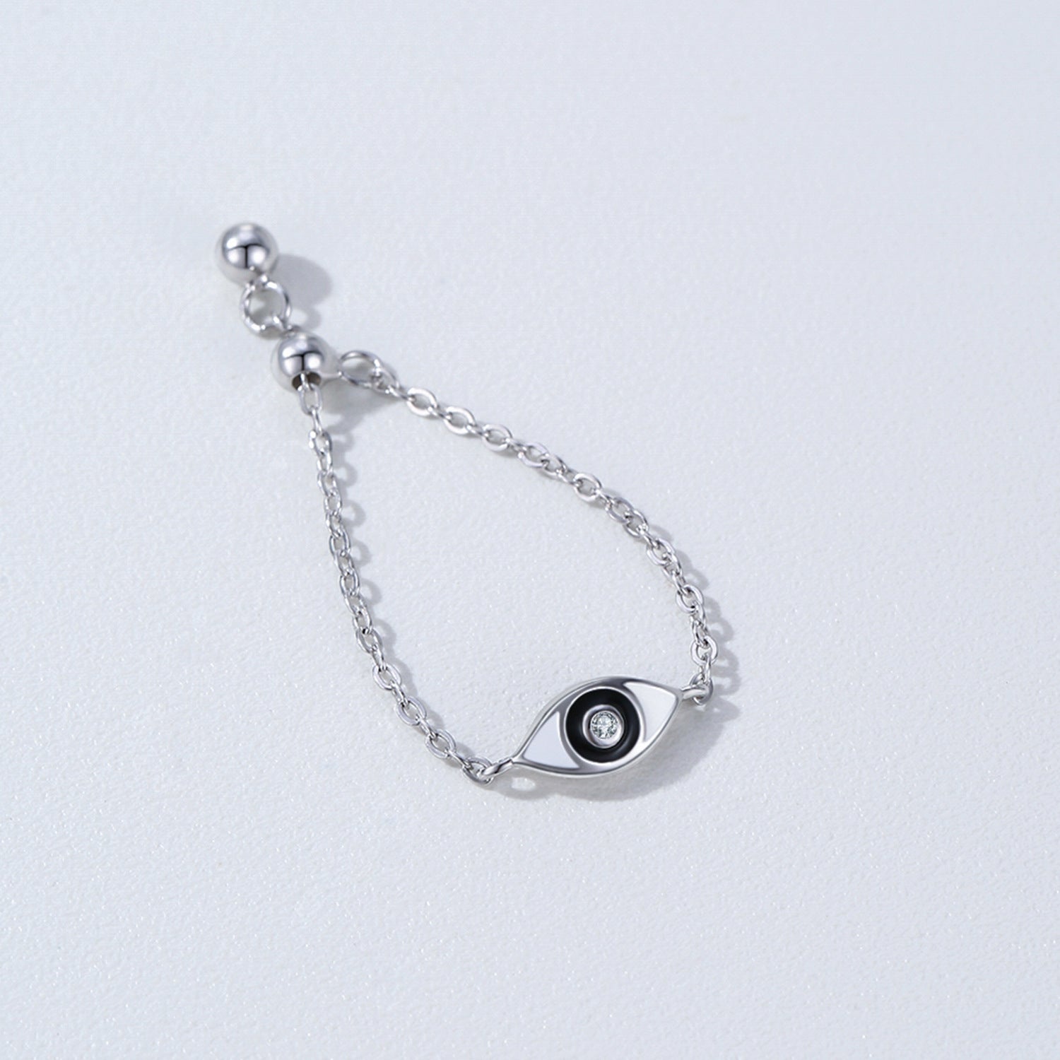 Wholesale S925 sterling silver evil eye ring