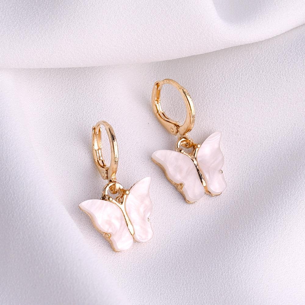 Wholesale Multicolor Butterfly Earrings Necklace ACC-NE-Gaot002