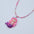 Wholesale gradient mermaid necklace  rice beads beaded necklaces