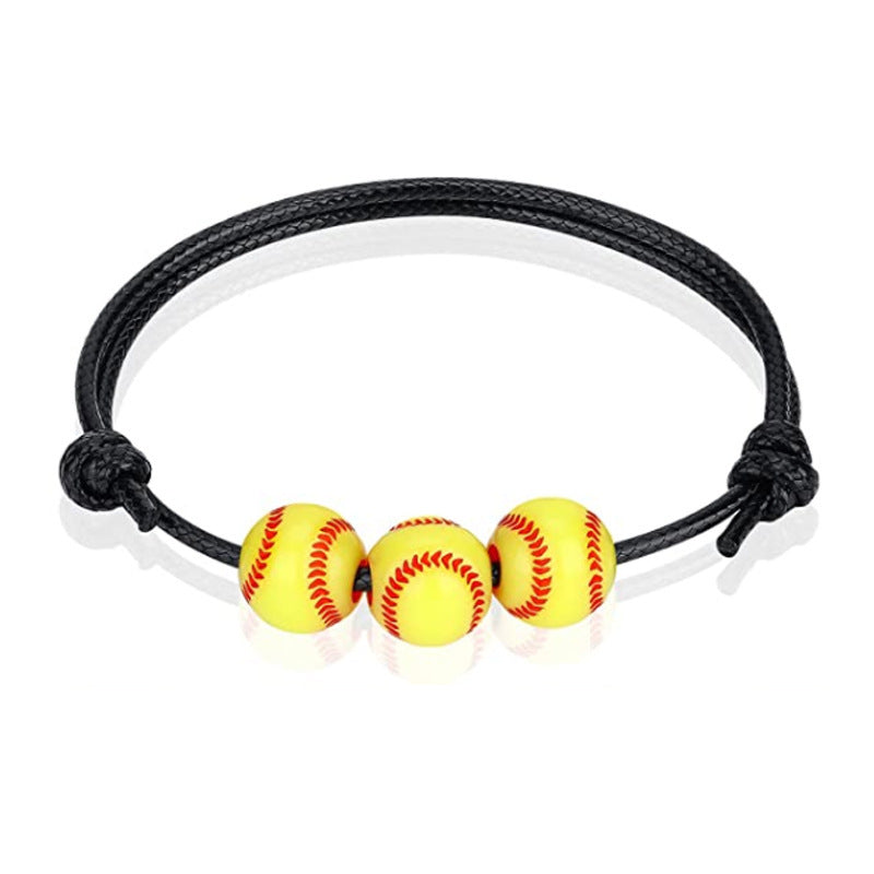Wholesale Basketball Football Bracelet
