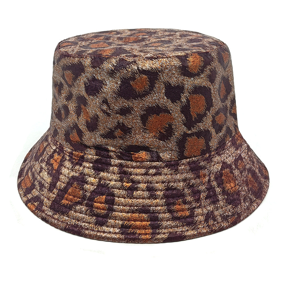 Wholesale Fashion Leopard Bucket Hat ACC-HT-ShunMa016