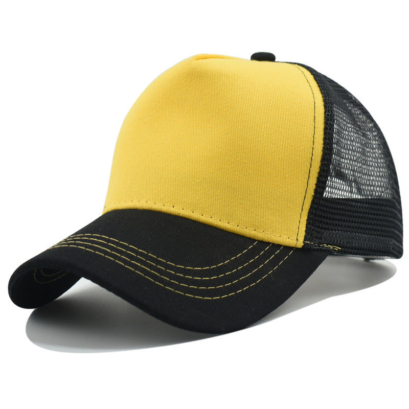 Wholesale Solid Color Five Panel Mesh Hat Baseball Cap ACC-HT-Xiny011