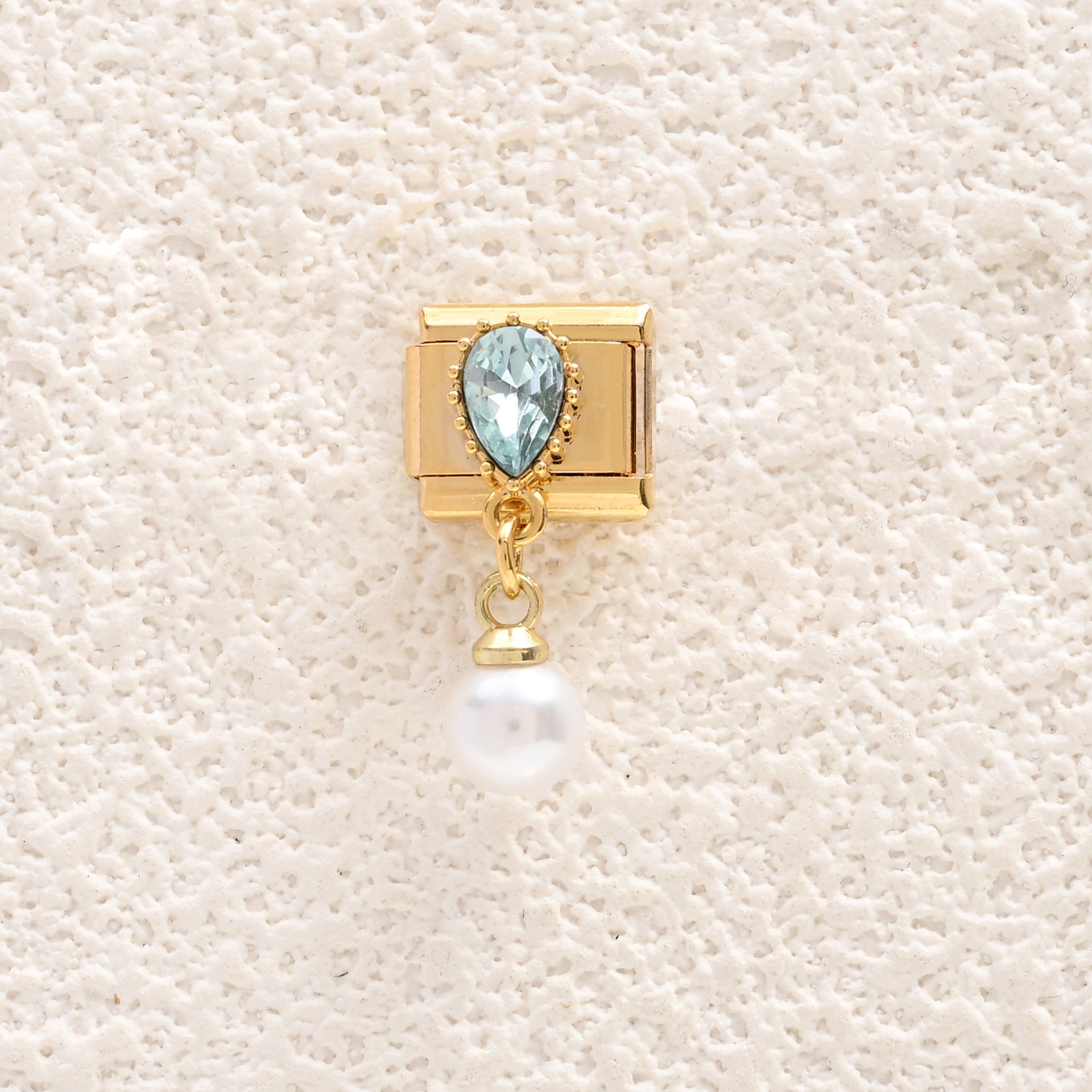 Wholesale 2pcs 9mm Italian Charm Starter Bracelets DIY Pendant Stainless Steel Composable Bracelet