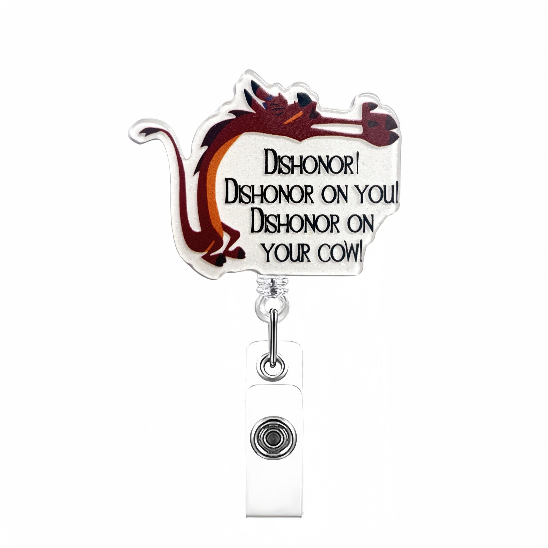 Wholesale Animal Quotes Badge Reels Keychains