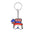Wholesale 10pcs US Independence Day Keychain