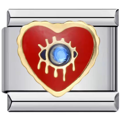 Wholesale Detachable and connectable couple's cartoon-themed stainless steel bracelet