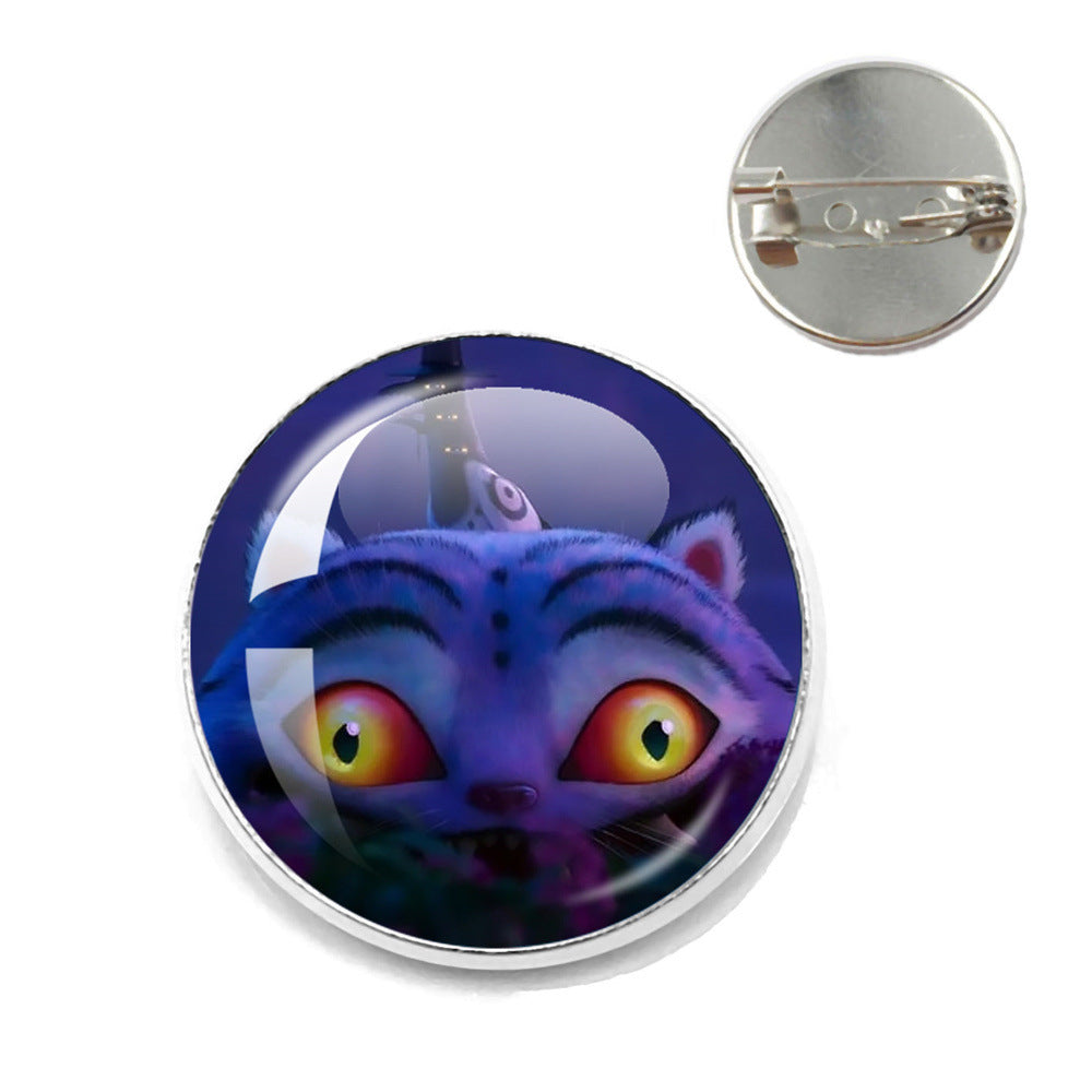 Wholesale  Kpop Time Gemstone Brooch  ACCVIP