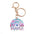 Wholesale cartoon Western rainbow MAMA wooden small pendant cute creative keychains