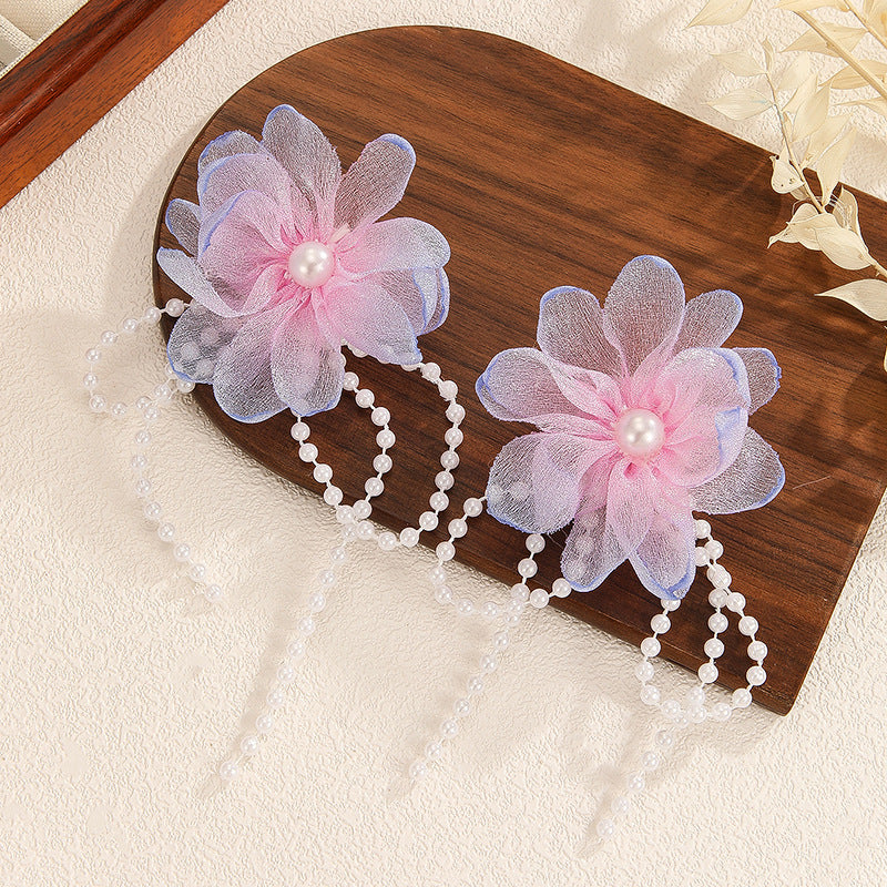 Wholesale  Flower Pearl Earrings