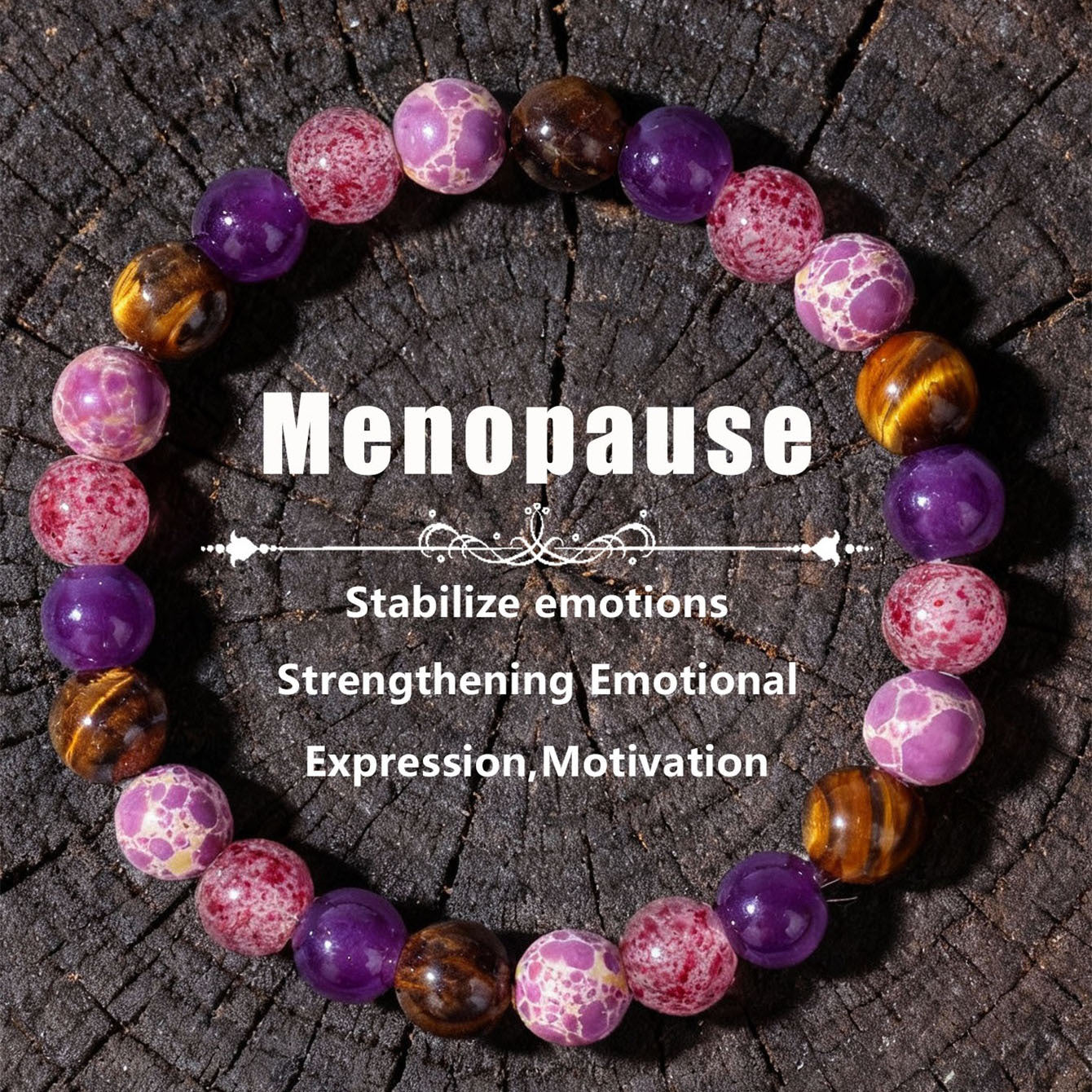 Wholesale 2PCS Colorful natural stone bracelet