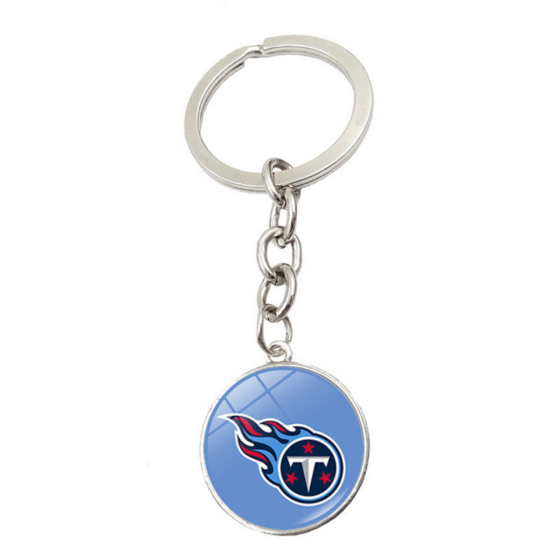 Wholesale Football Team Logo Keychain