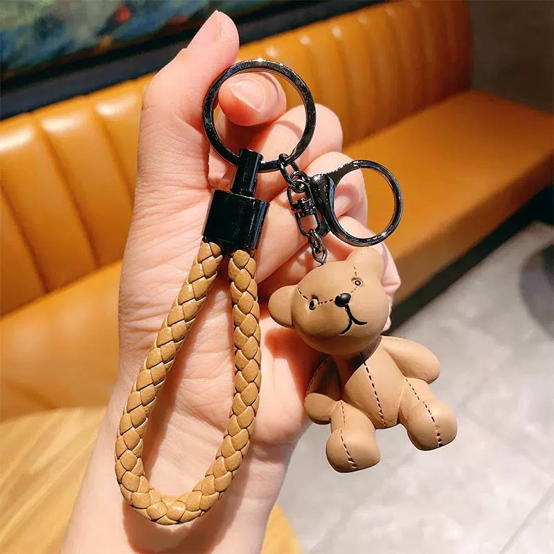 Wholesale Resin puppet bear keychain accessories