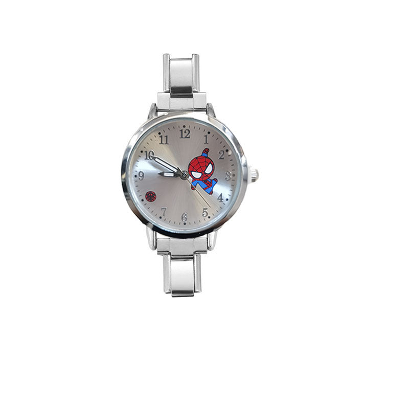 Wholesale Stainless Steel Quartz Watch Cartoon Design Trendy Kids Fashion Accessory ACCVIP