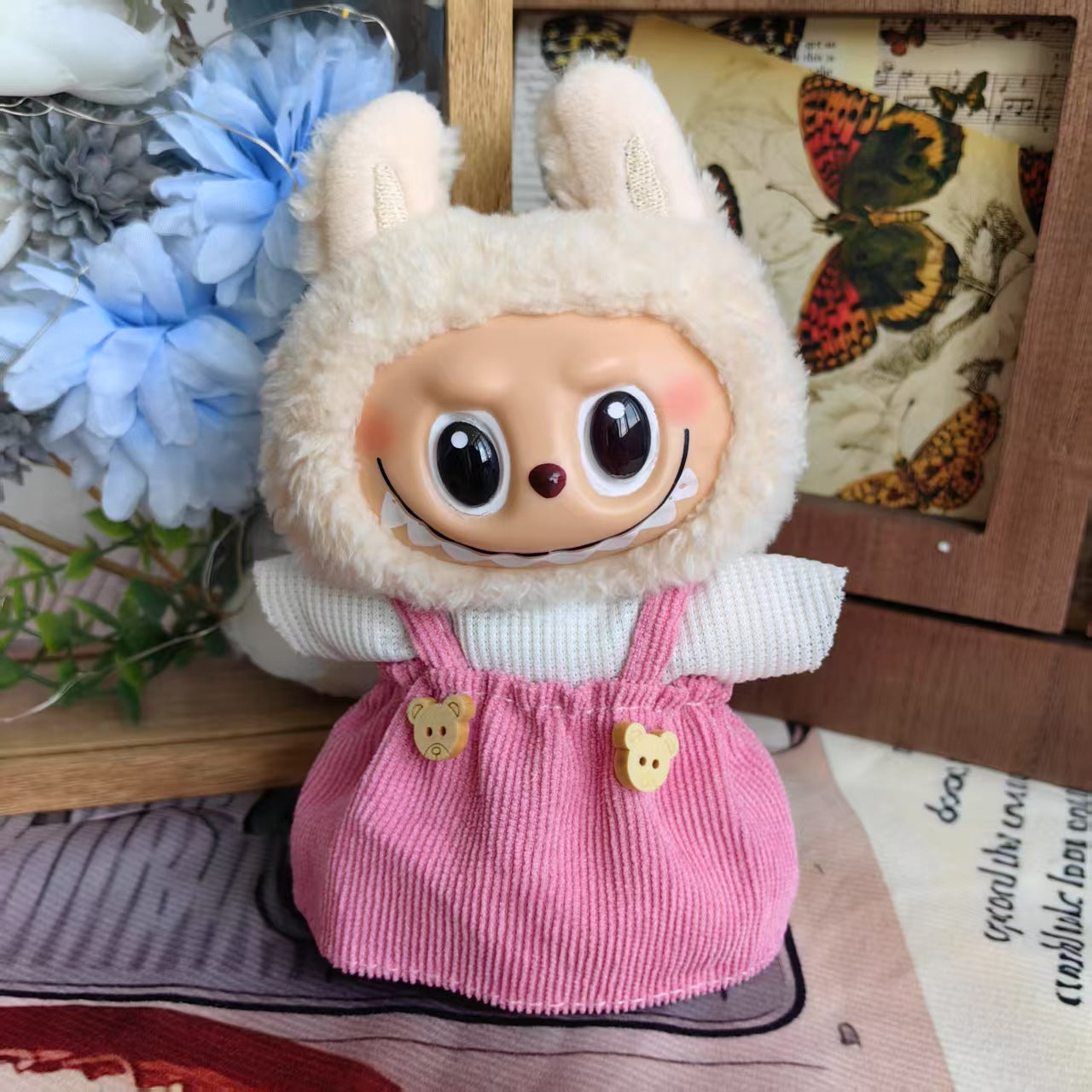 Wholesale Cute cartoon mini doll clothes