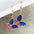 Wholesale Colorful Glitter Butterfly Earrings