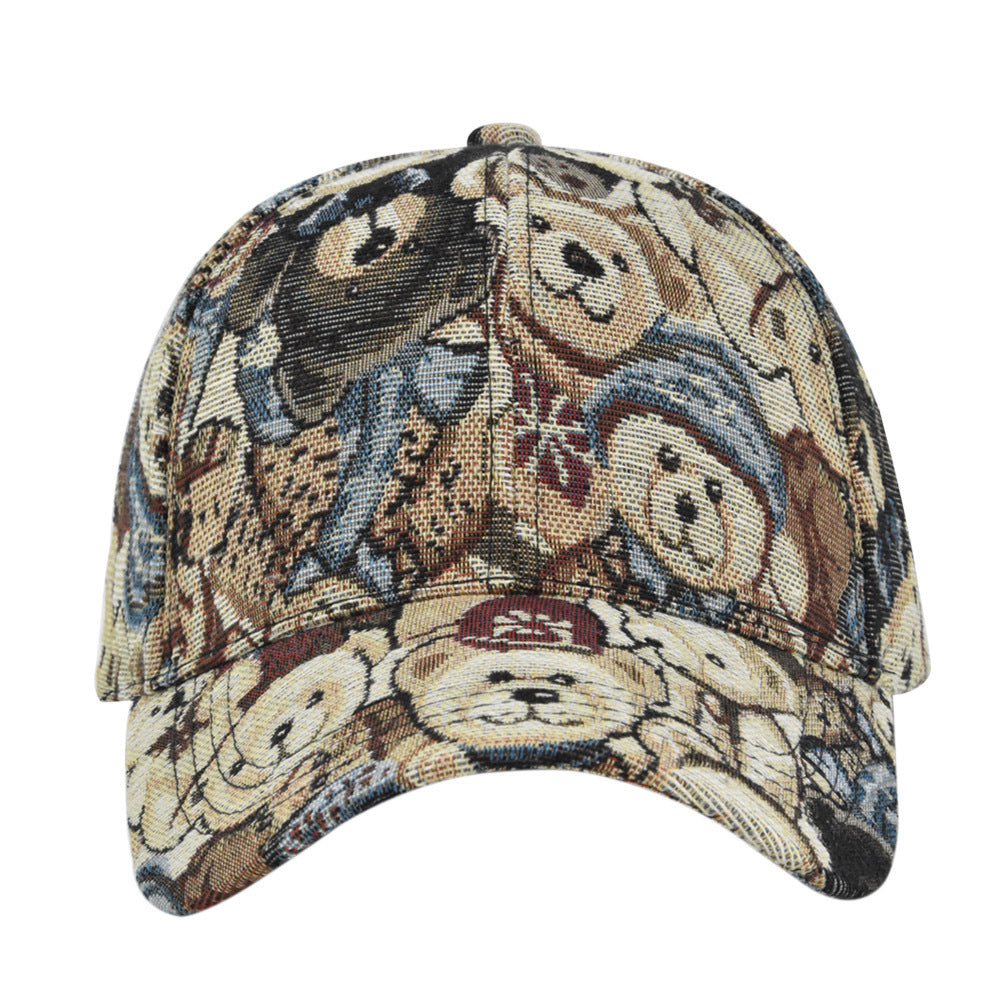 Wholesale Retro Cartoon Animal Baseball Caps ACC-HT-YMX009