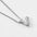 Wholesale Titanium Steel  balloon bubble letter pendant female necklace
