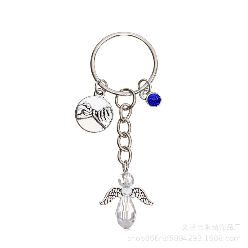 Wholesale Friendship Keychain Key Ring Decoration Pendant 12th Birthday Gift Bulk Keychains ACC-KC-Yongz002