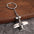 Wholesale Creative Metal Airplane Keychain Fighter Plane Key Pendant