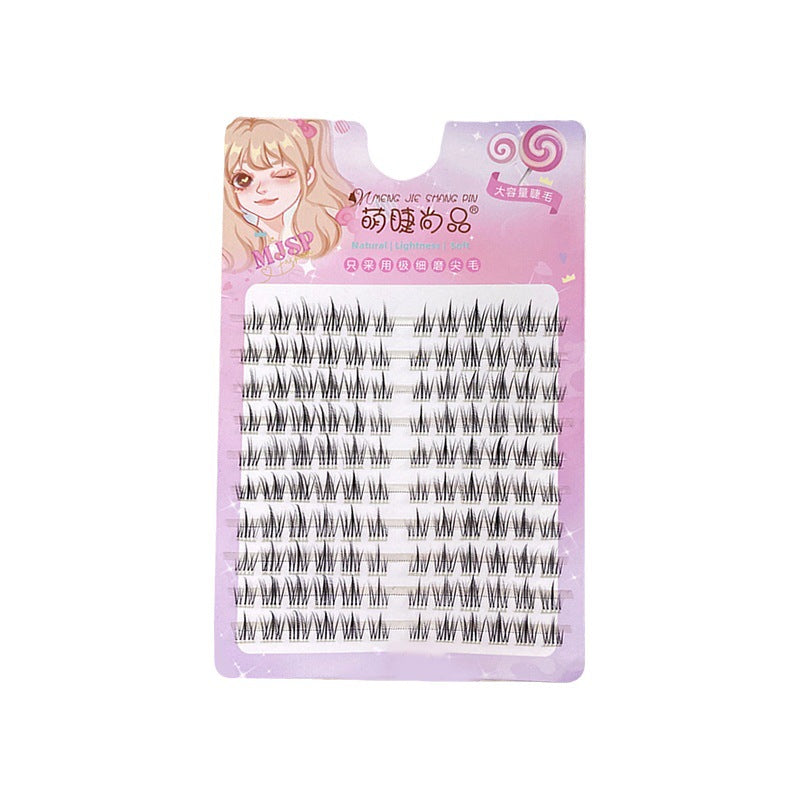 Wholesale 120 Sunflower Eyelashes Black Stem 10 Rows Large Capacity False Eyelashes ACC-FS-Rous004