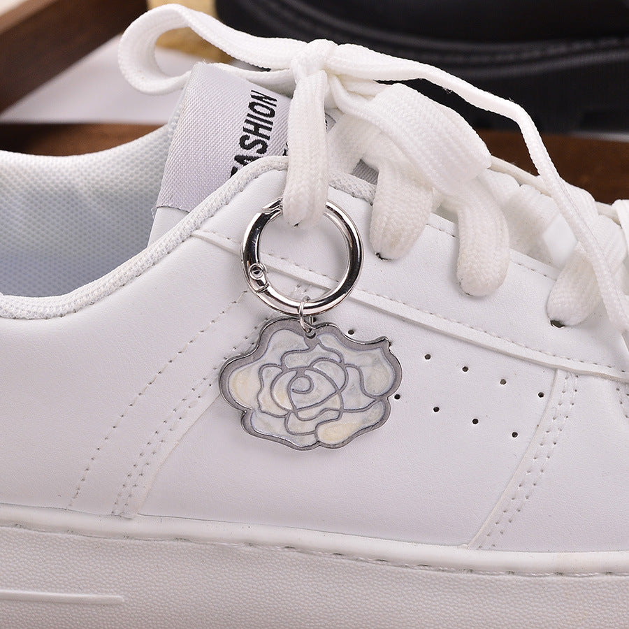 Wholesale Vintage Zinc Alloy Four Leaf Clover Pendant Shoe Charm DIY Bag Fashion Accessory