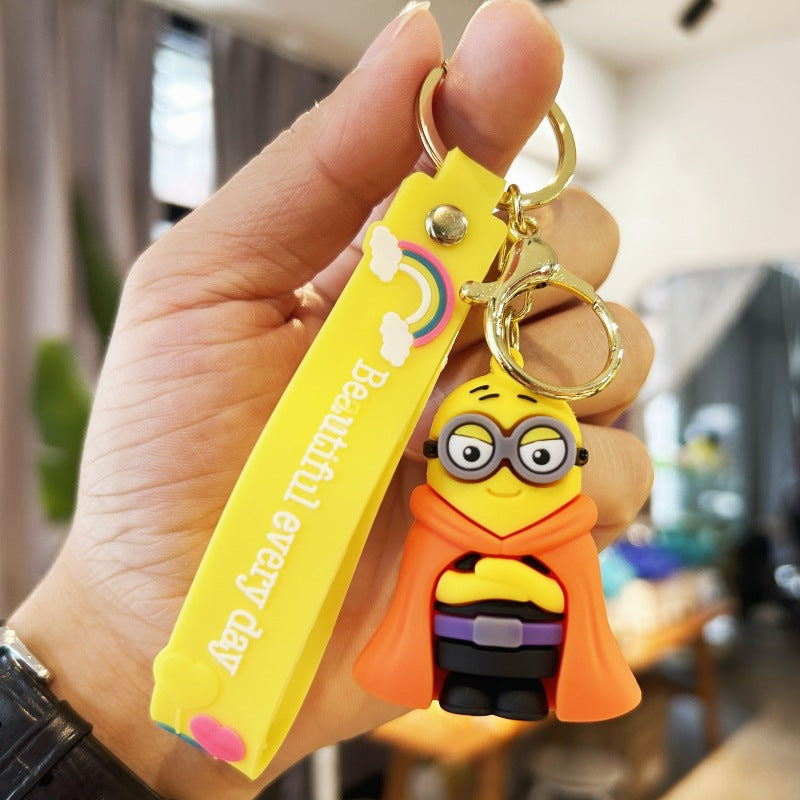 Wholesale Cartoon PVC Soft Glue Keychain ACCVIP-KC-WuY005