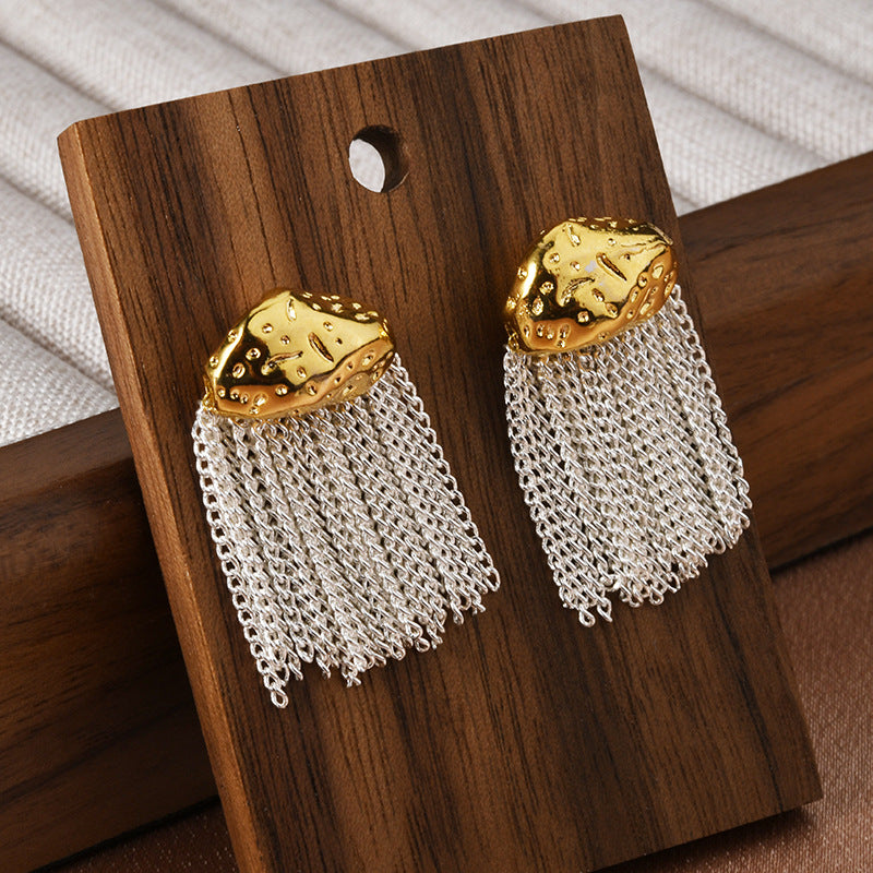 Wholesale 925 Silver Needle Cold Style Earrings