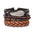 Wholesale Retro Multi-layer Alloy Leather Bracelet