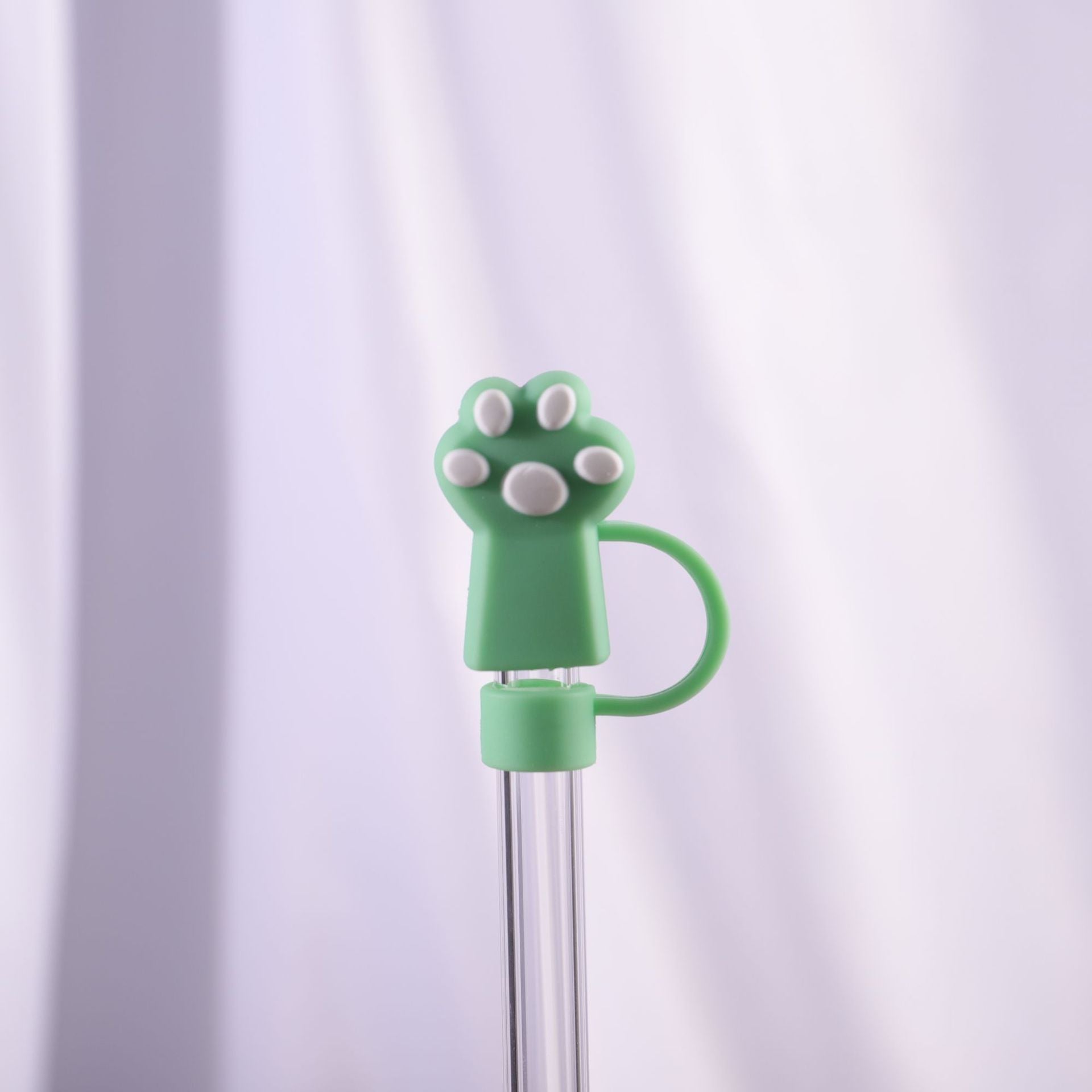 Wholesale 10pcs Cartoon cute colorful cloud dustproof straw cover