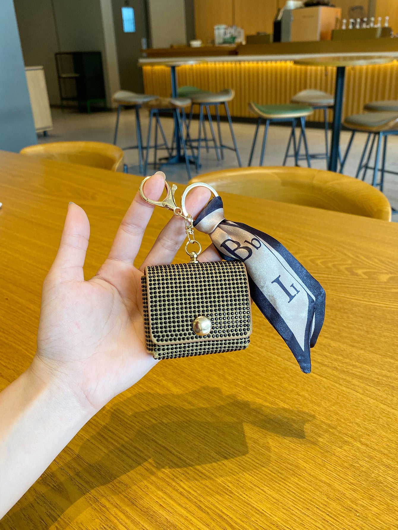 Wholesale PVC Starry Sky Coin Purse Keychain Wallet ACC-KC-JiYou001