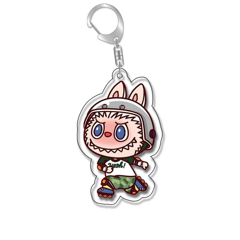 Wholesale  Little Sheep Keychain Cute Cartoon Acrylic Keychains ACCVIP