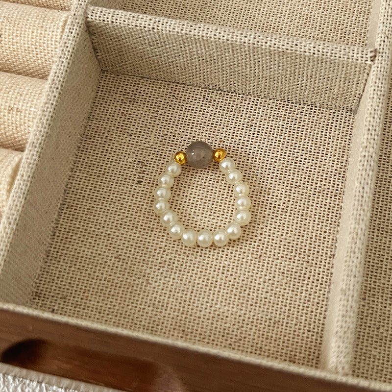 Wholesale  Personalized Beaded Index Finger Ring