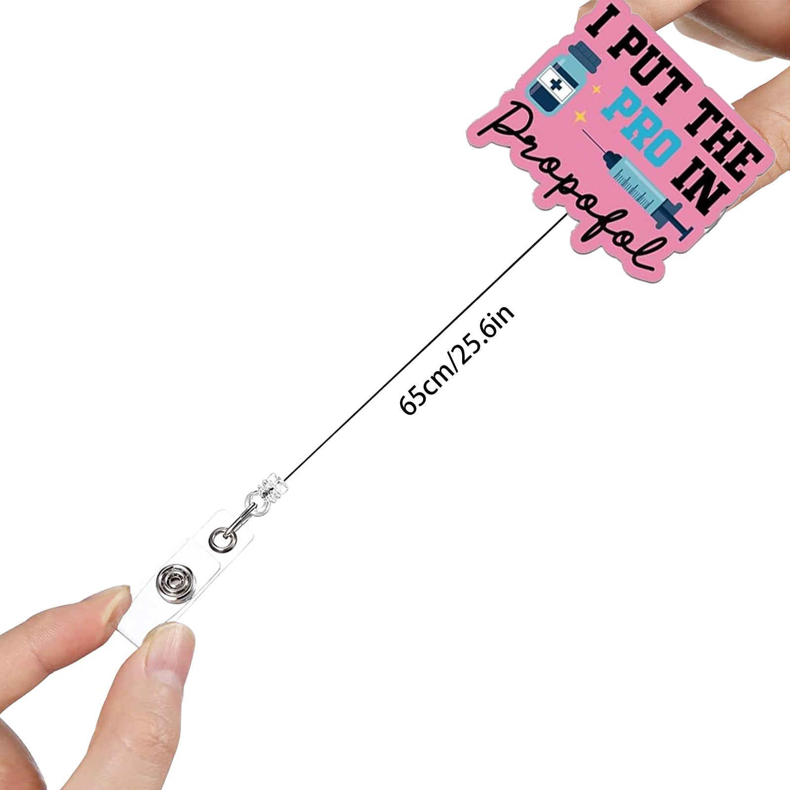 Wholesale ABS Medical Retractable Badge Reel - Trendy Doctor Nurse Gift for Boutique Resale
